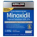 Kirkland Minoxidil liquid for men full box Long expiry 2027